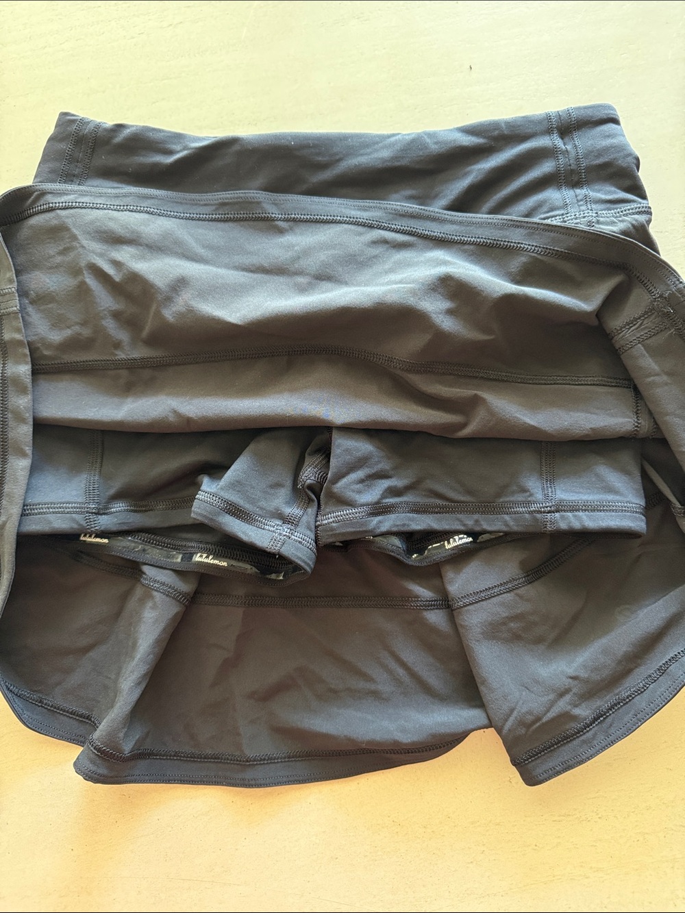 lululemon athletica Black TCU Cheer Athletic Skort - Picture 4 of 4